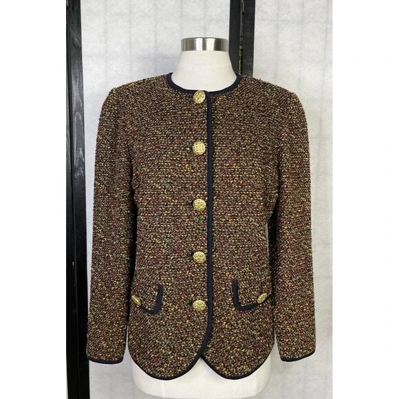 STIZZOLI collection Tweed Jacket. L - Picture 1 of 7
